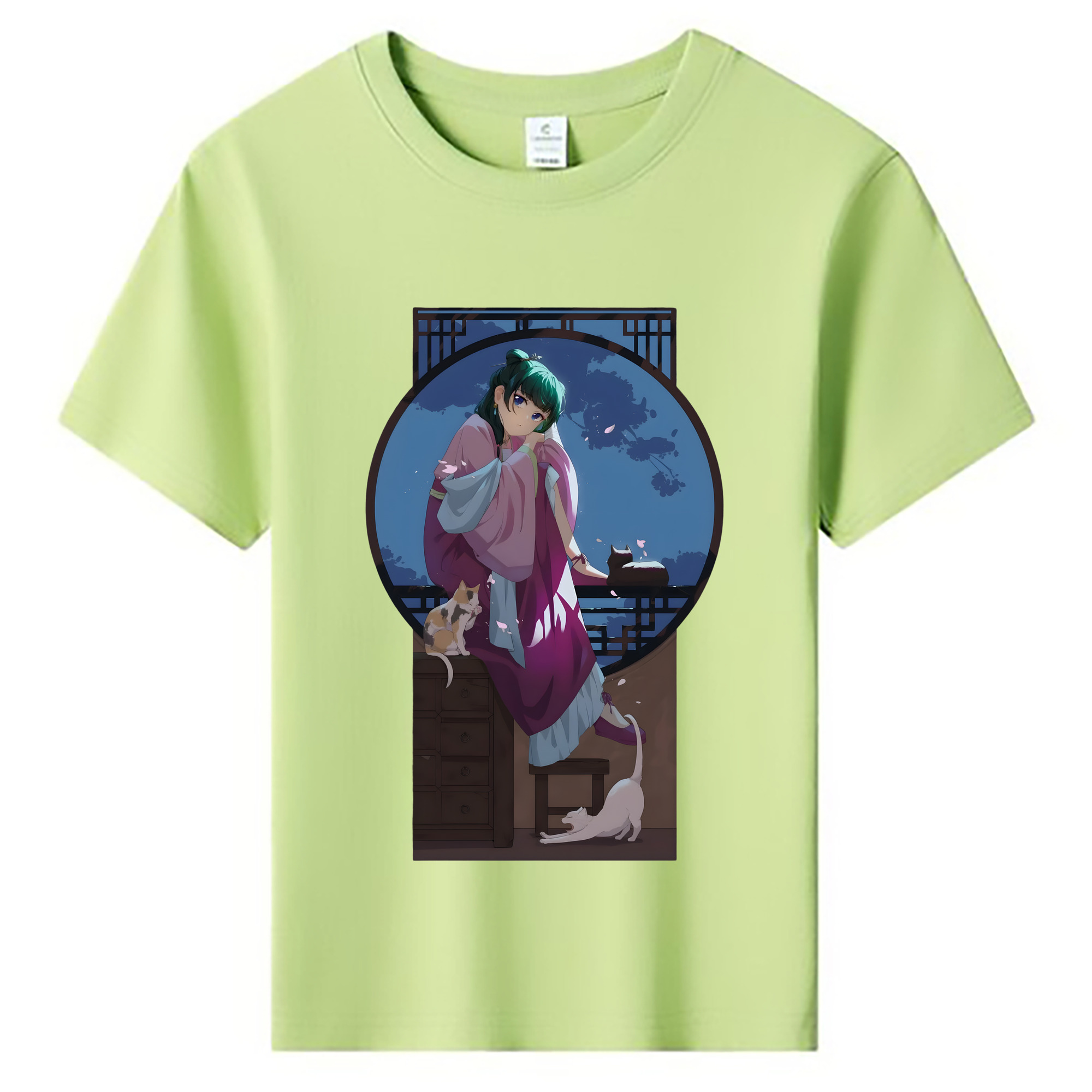 （画像用） 薬屋のひとりごと The Apothecary Diaries 綿100％キッズTシャツ（フロントプリント）